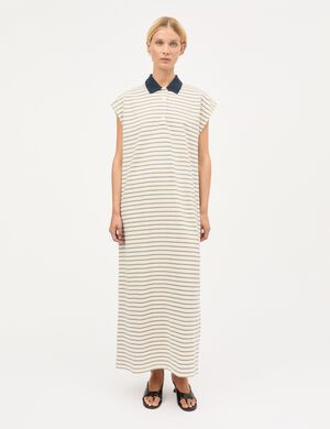 Light Terry Polly Dress
