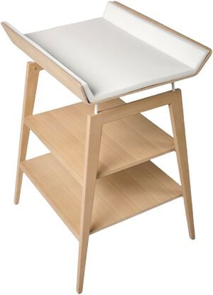 Leander Linea� puslebord m. skumhynde, Eg