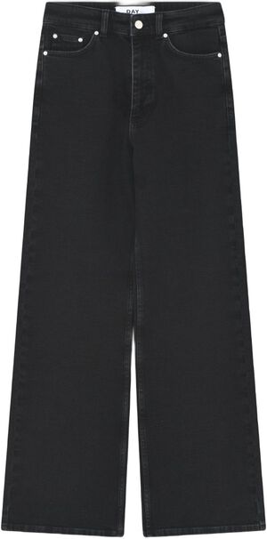 Cai - Black Washed Denim Stretch