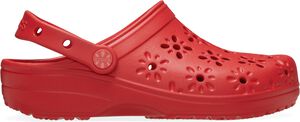 Classic Floral Cut Out Clog ChR