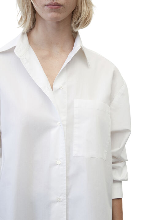 Blouse, long sleeve, kent collar, p