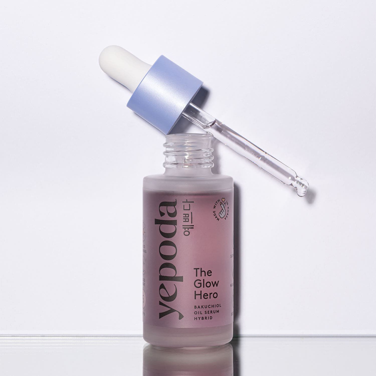 The Glow Hero Hybrid olieserum med bakuchiol