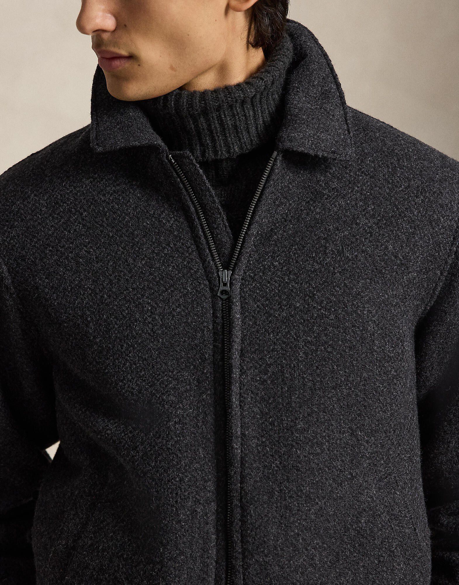 BRKN TWLL WOOL BLND-WVN-JACKET
