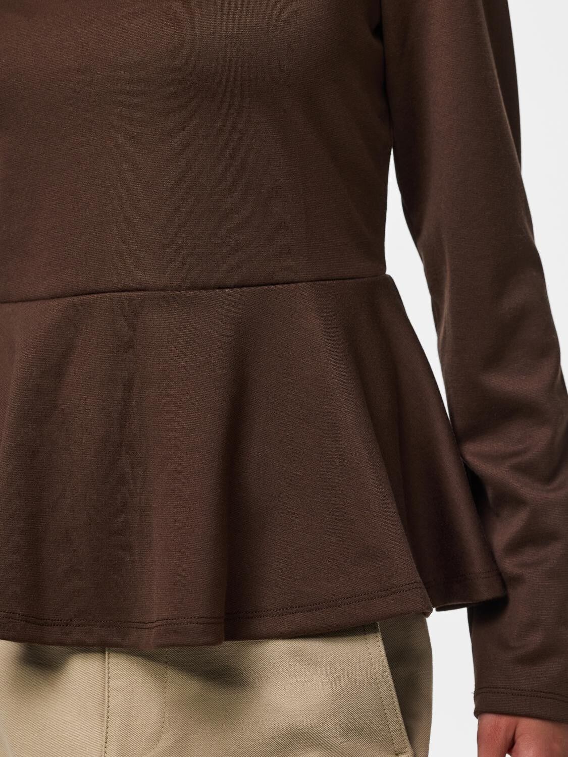 Pcalisa Ls Peplum Top Jrs Noos Bc
