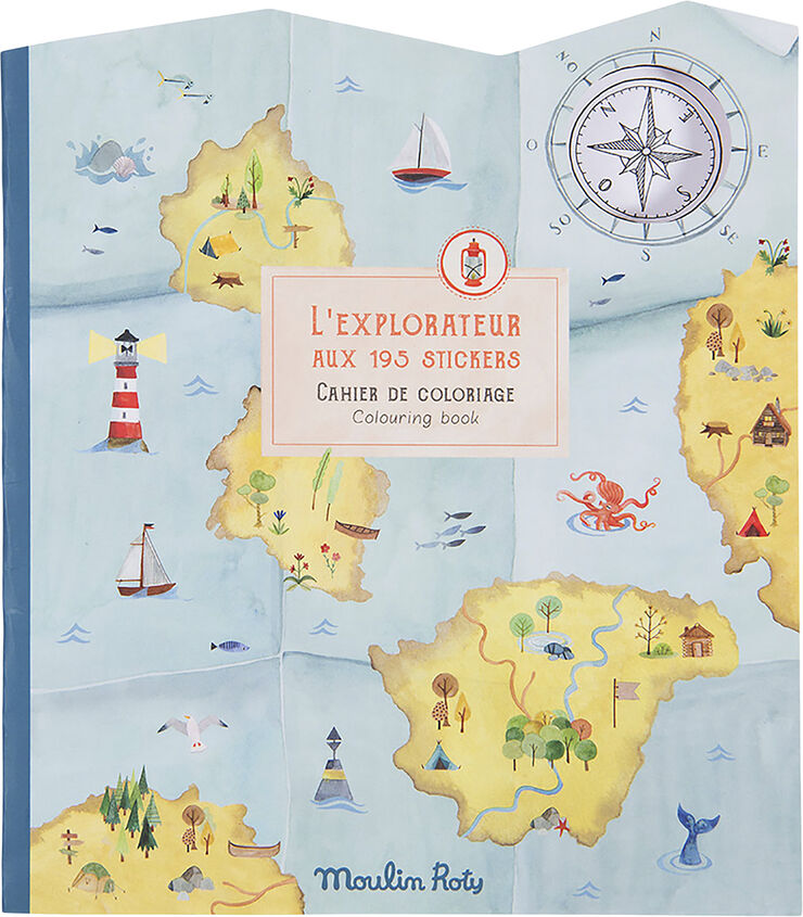 Moulin Roty - Klistermærkebog - På opdagelse i verden