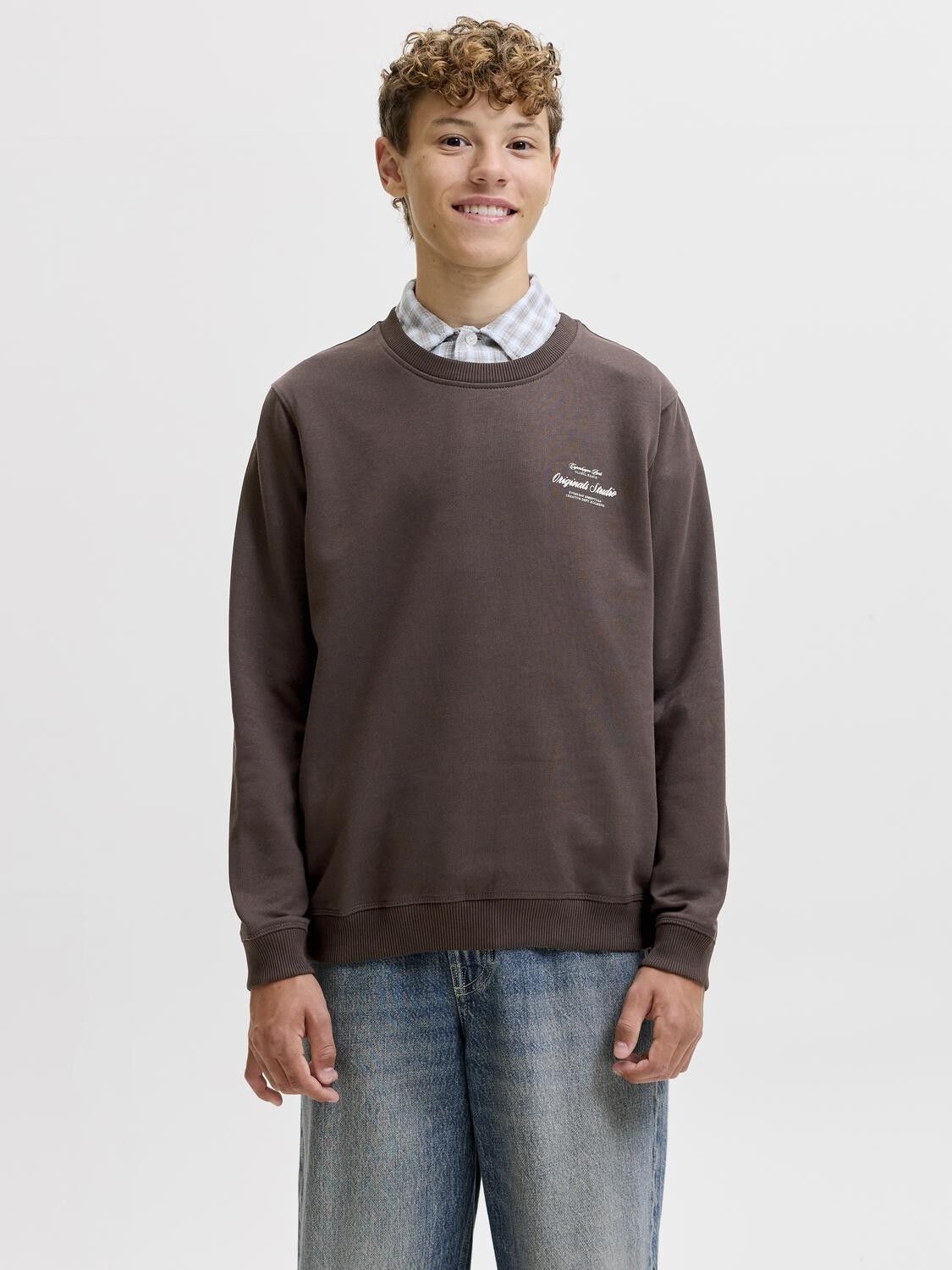 Jornorrebro Typo Back Sweat Cn Jnr