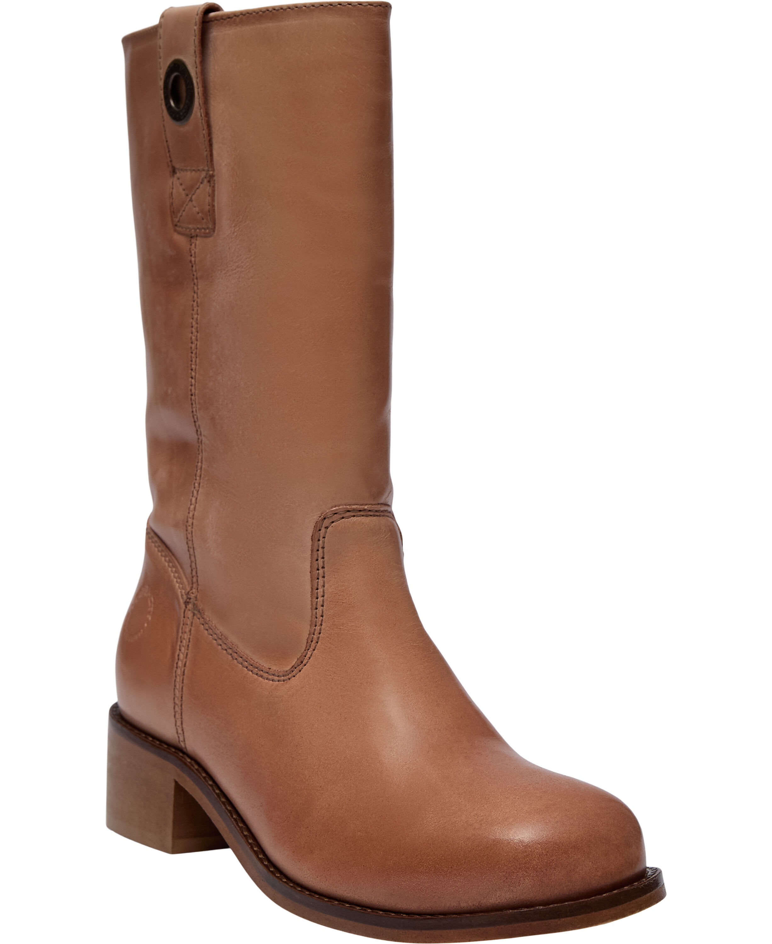 CASVILMA Pull On Mid Cut Boot Waxy Leather
