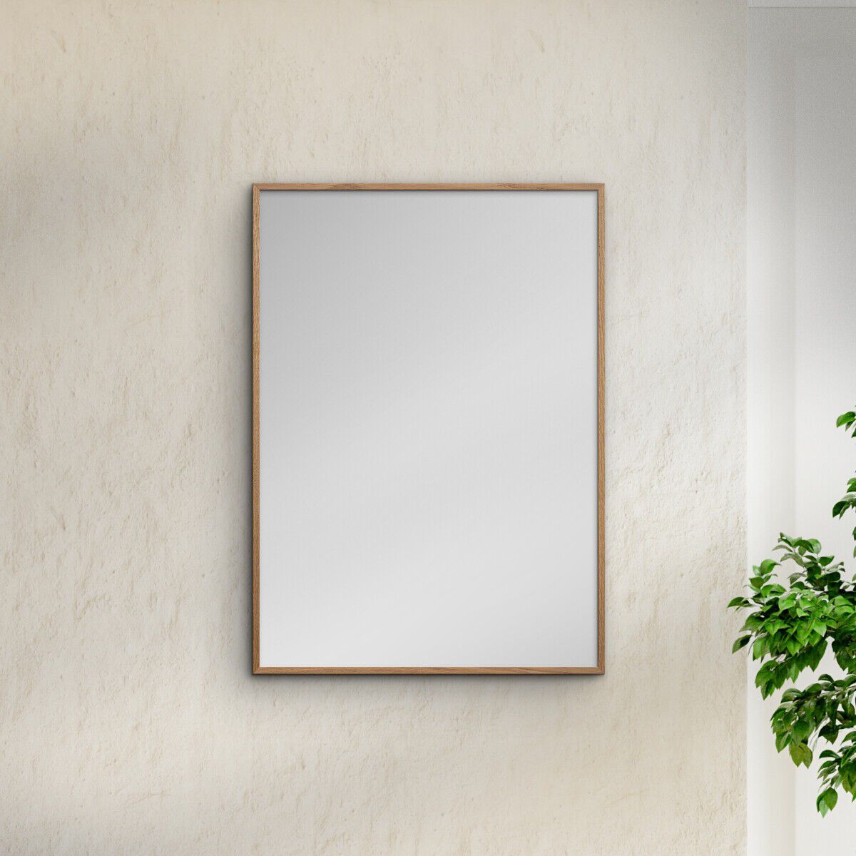 Mirror - Sky Blue Wood