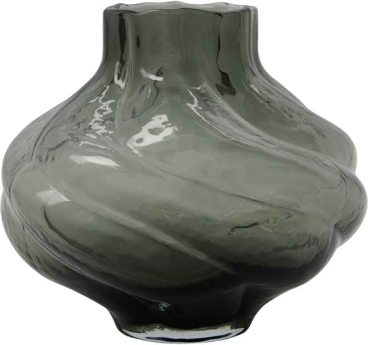 Vase, HDTurn, Røkt grå