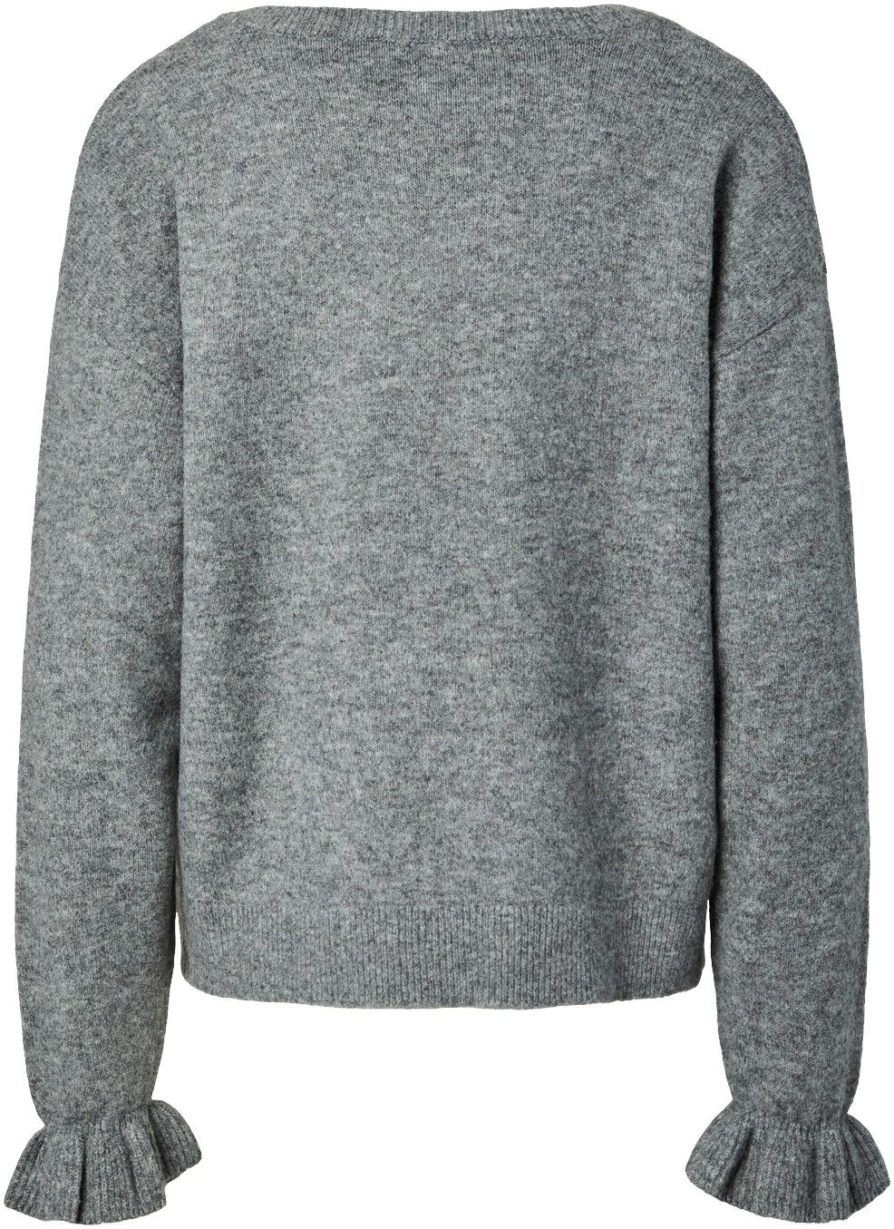 Pcsally Rev Frill Cardigan Knit Noos Bc