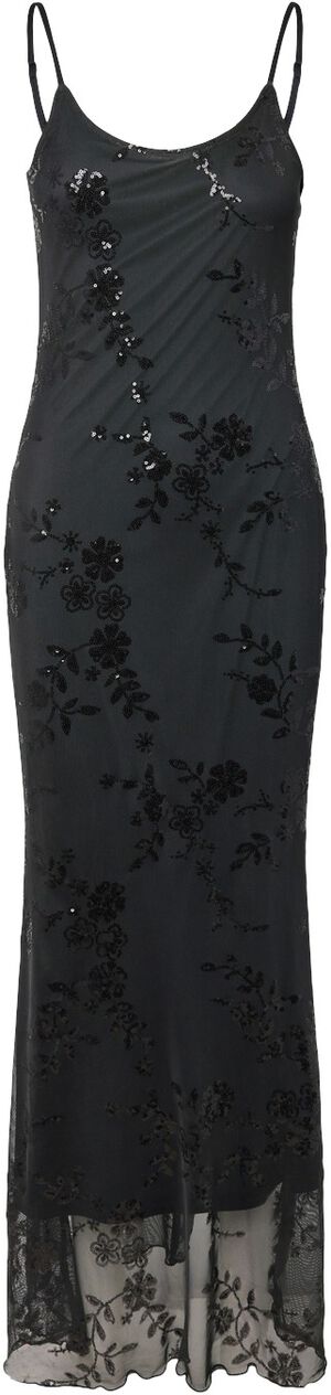 PCEVITA STRAP MAXI DRESS JRS BC