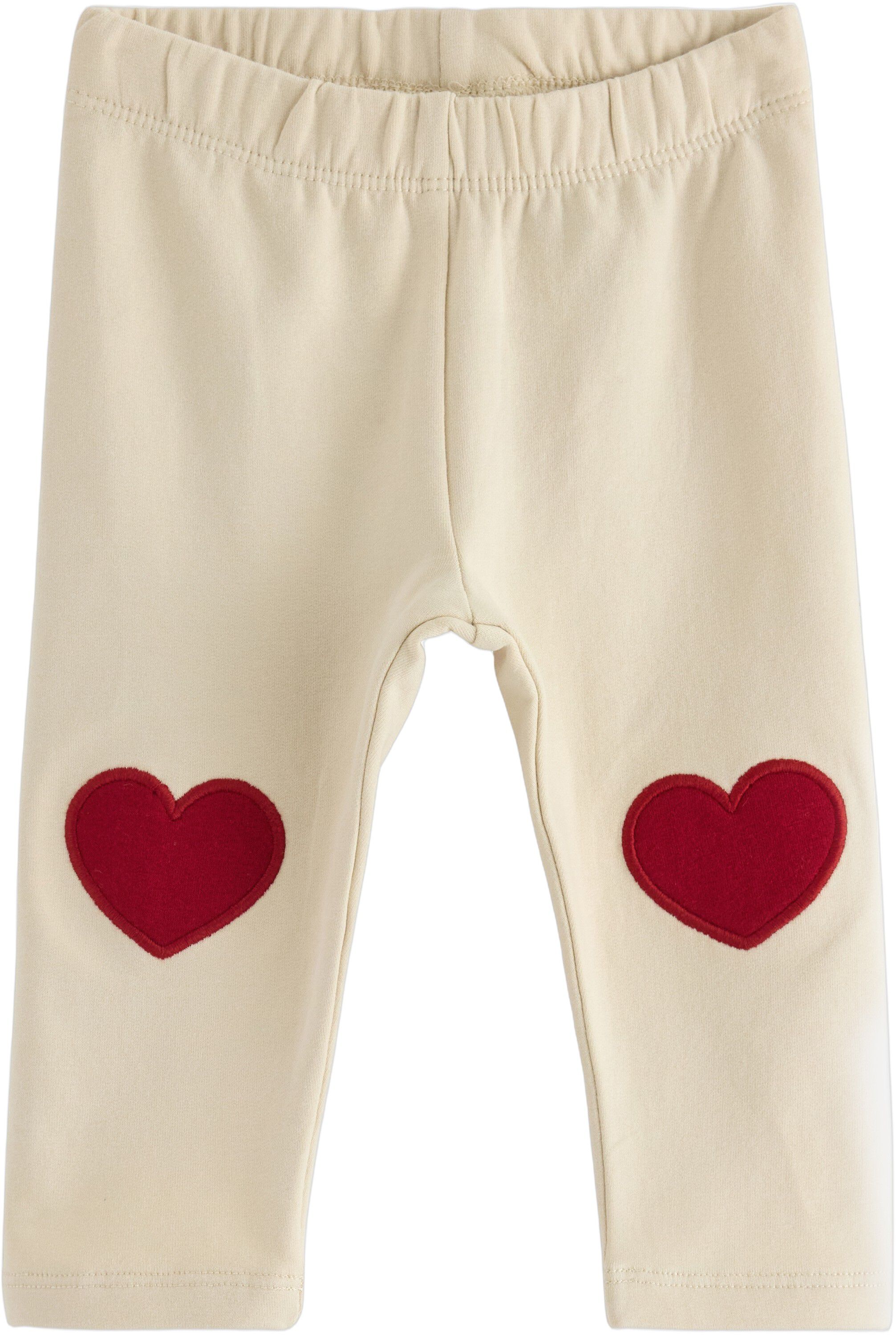 Komfortable leggings med bl&oslash;dt b&oslash;rs