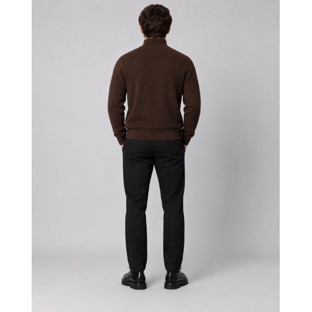 Mario half-zip knit