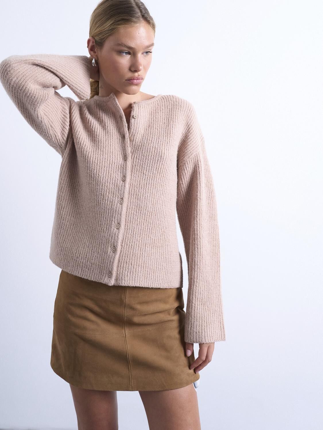 TSNYLA RIB CARDIGAN