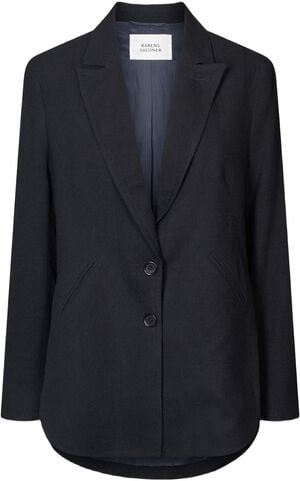 Drapy tailoring fitted jacket - Car