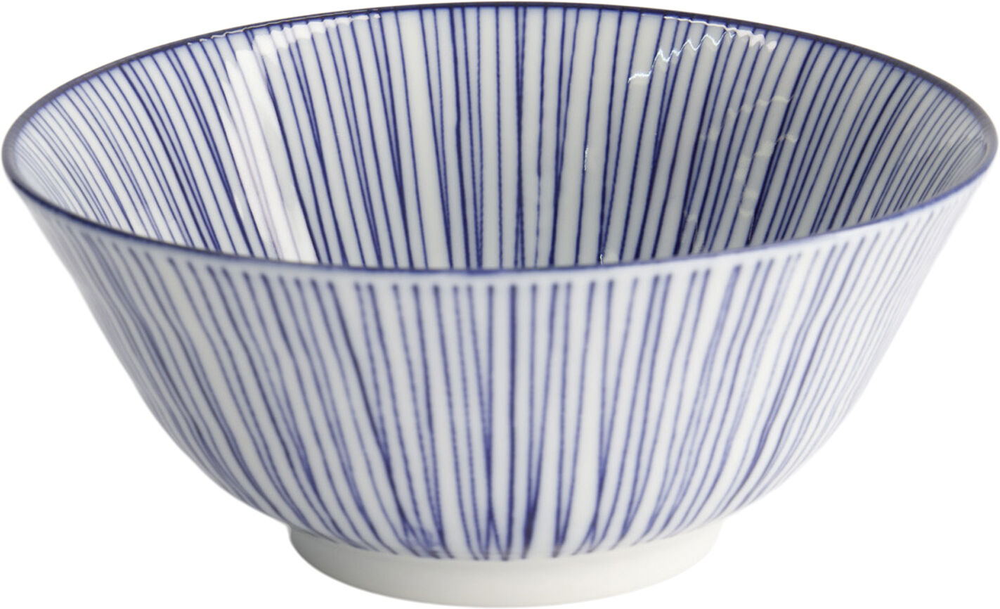Nippon Blue Tayo Bowl 15.2x6. 7cm Lines