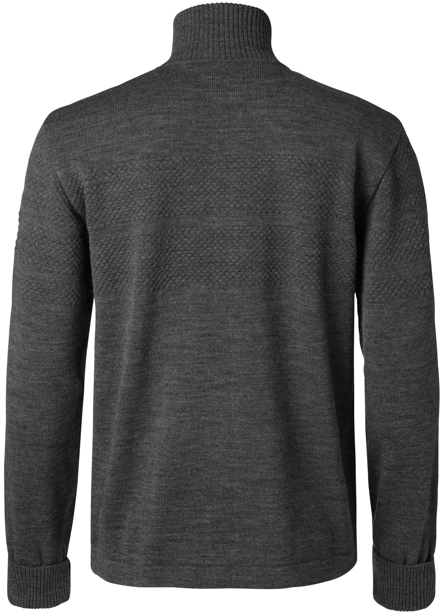 100% Wool Klemens Zip Kontrast