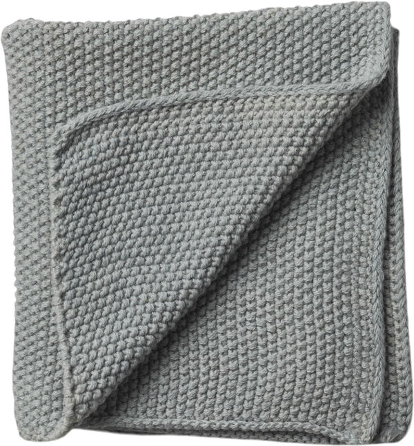 Knitted dishcloth Stone