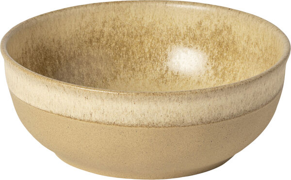 Poke-/ramenskål Arenito 98 cl Lysegul Steintøy