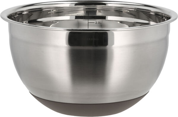 Miksebolle m. silikonbunn 3 liter Latte