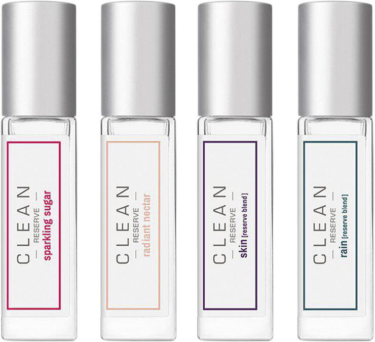 Clean Reserve 4-Pack Rollerball Layering Set 4x5 ml