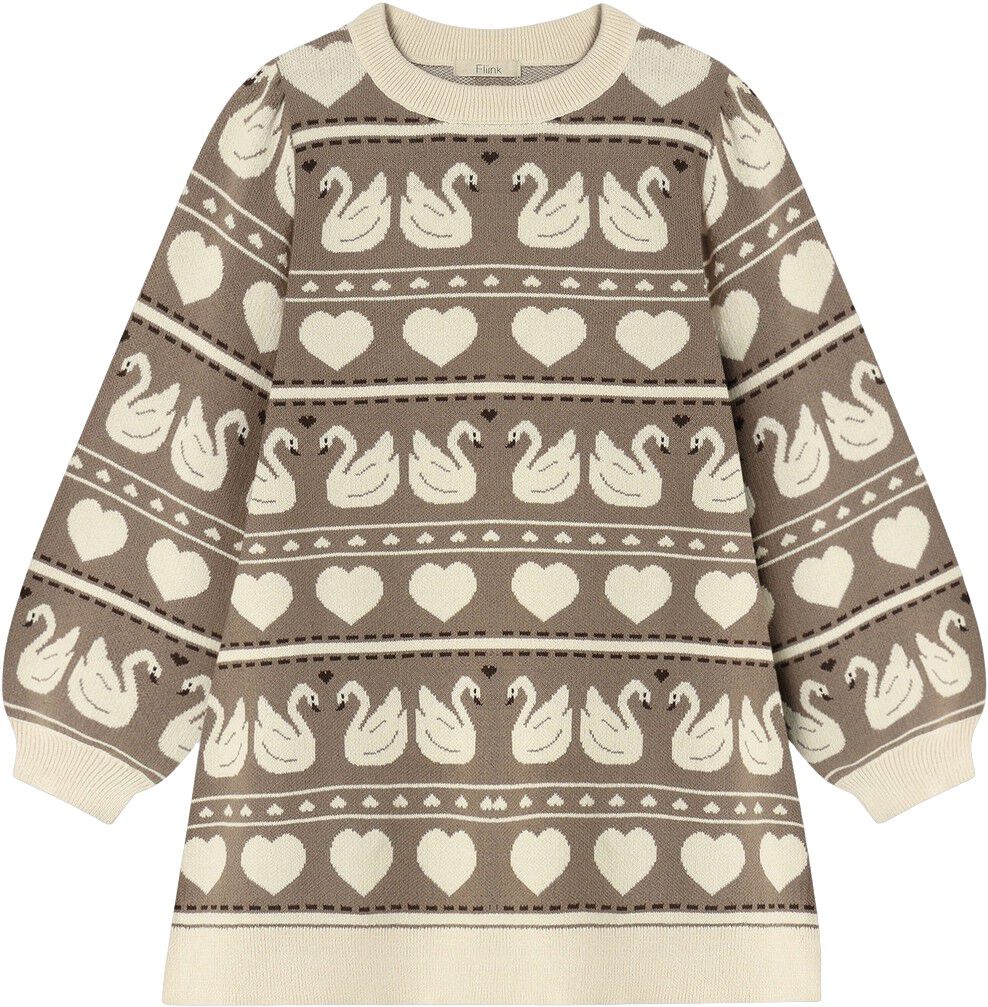 Lovely Multi Ls Dress