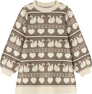 LOVELY MULTI LS DRESS