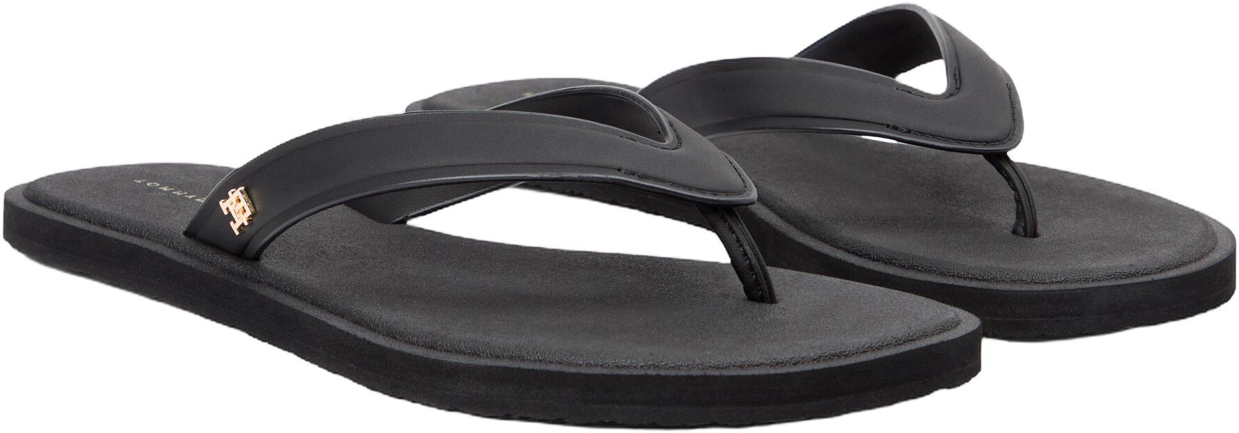 Chic TH Monogram Flip-Flops