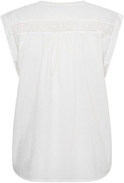 Curvy WA-MARY 1 Bluse Hvid