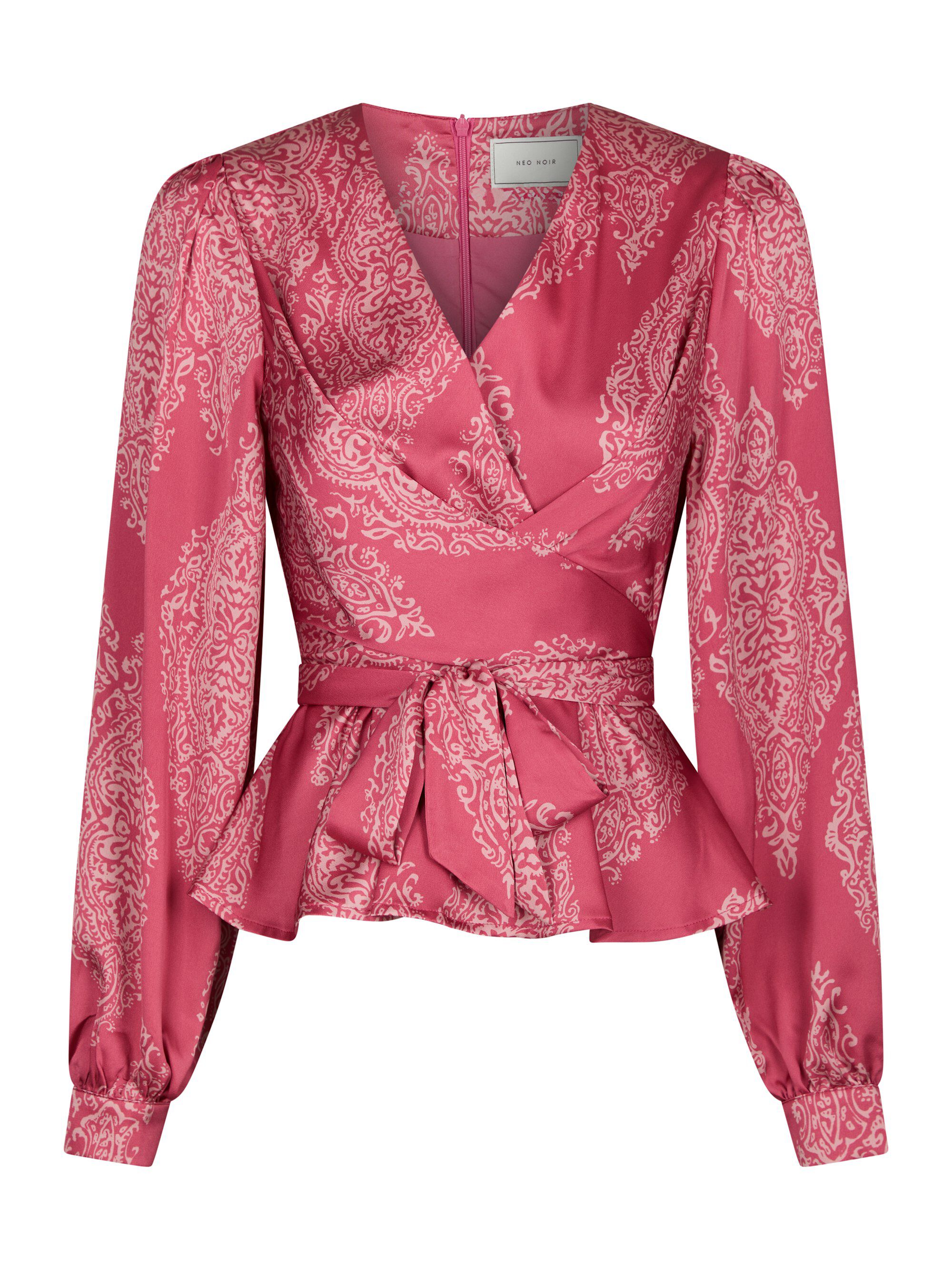 Rista Paisley Drop Blouse