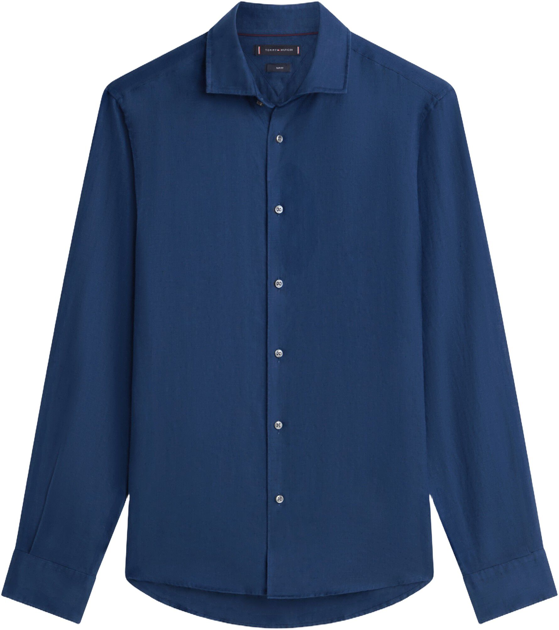 Smart Casual Slim Fit Pure Linen Shirt