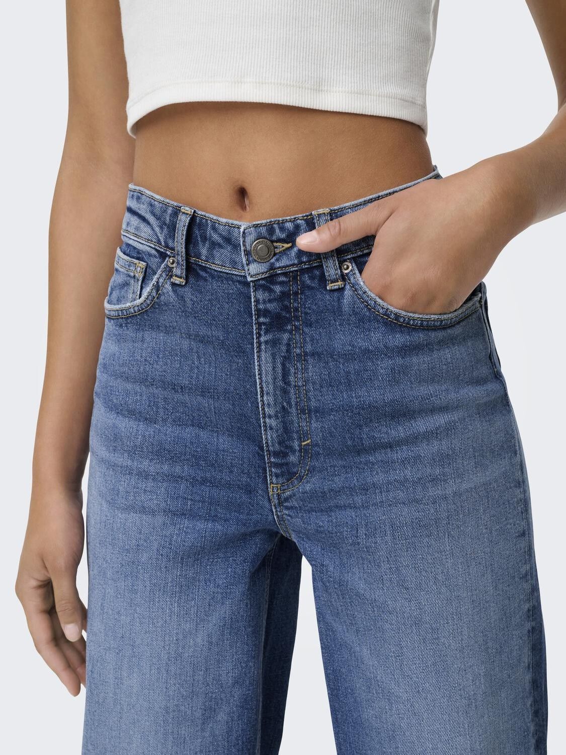 Onljuicy Hw Wide Leg Dot330 Dnm Noos