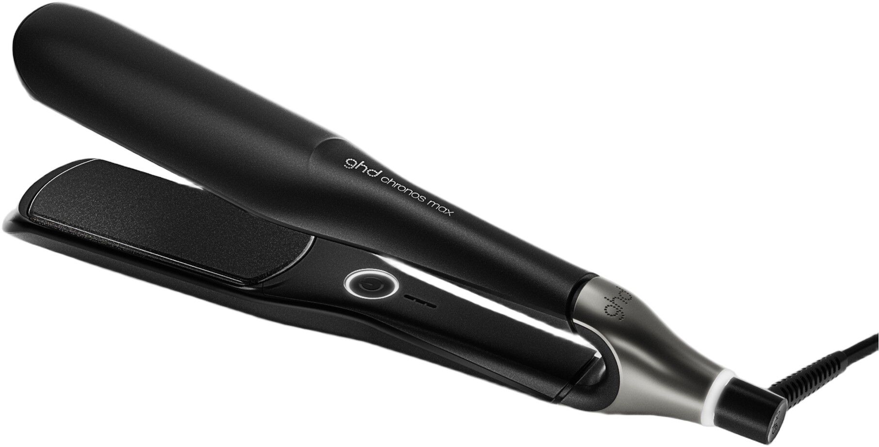 ghd Chronos Max - Wide Plate Hair Straightener Black