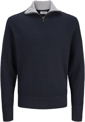 JREBBEATON KNIT HALF ZIP