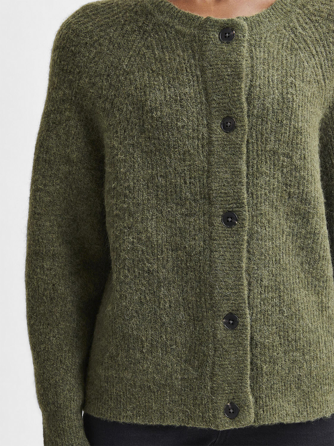 Slflulu Ls Knit Short Cardigan Noos