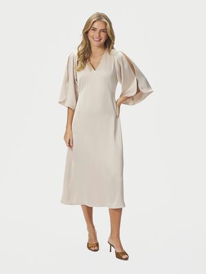 Remara Heavy Sateen Dress