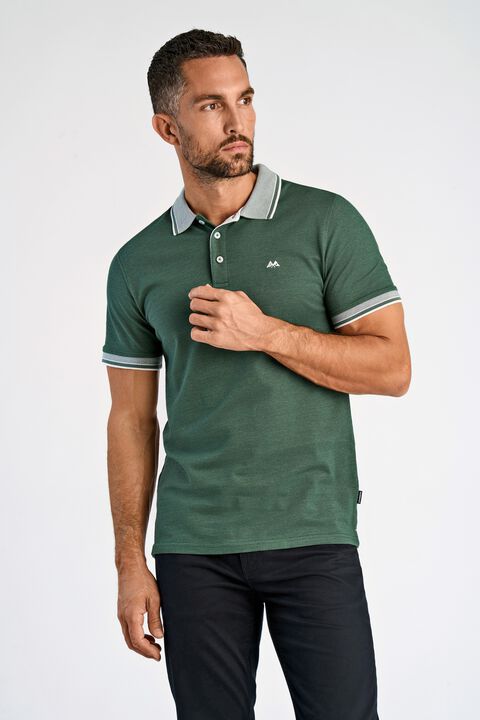 Organic cotton polo S/S