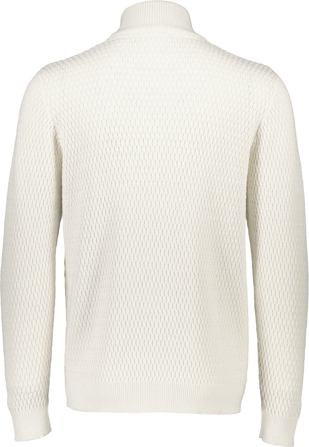 Zip through structure cardigan