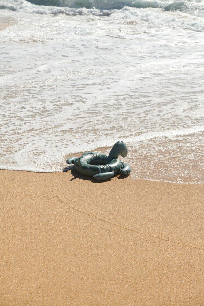 Phoebe Turtle Swim Ring  Faune gree