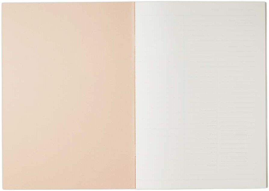 MILO Work Journal, Green & Rose