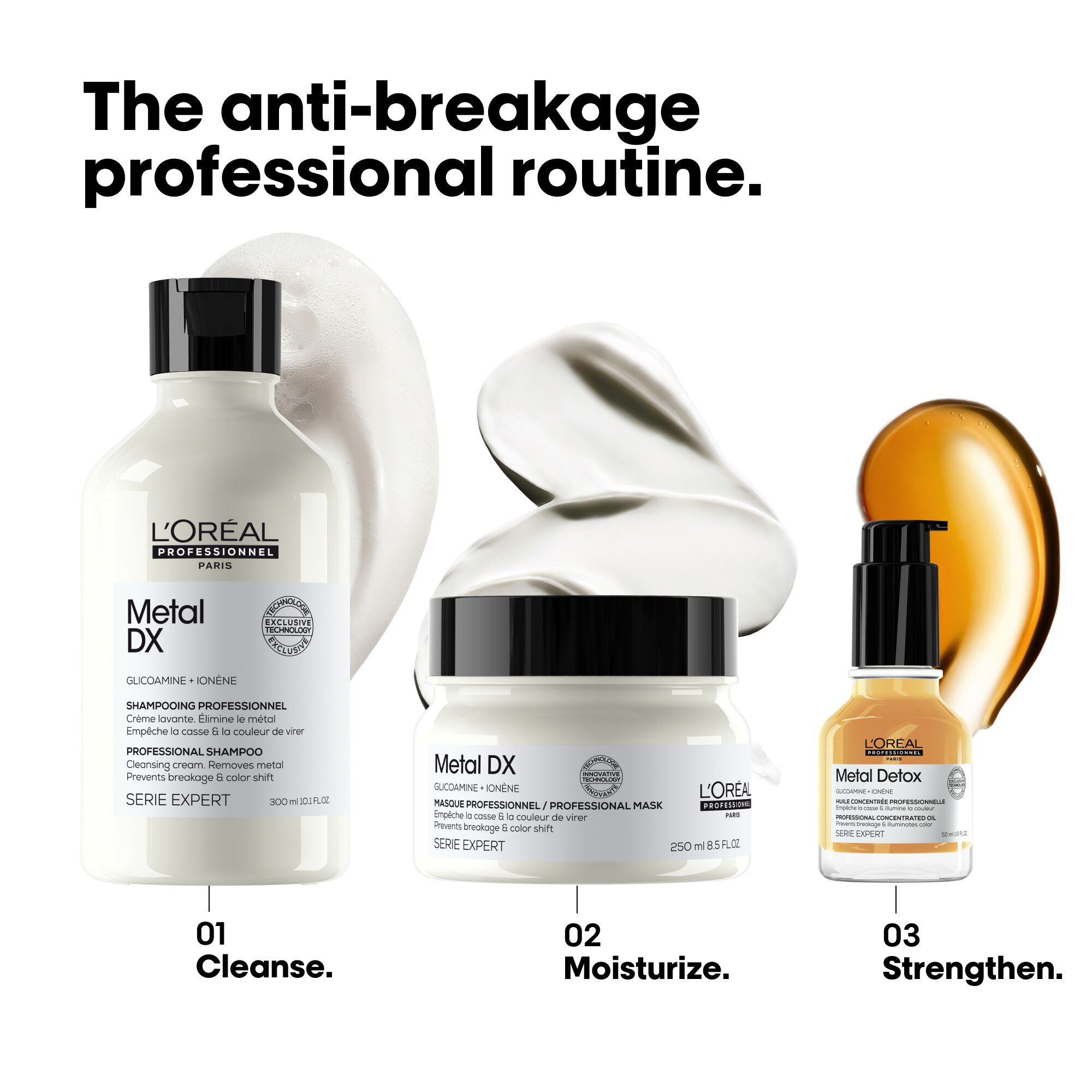 L'Or&eacute;al Professionnel Metal DX Shampoo 300ml