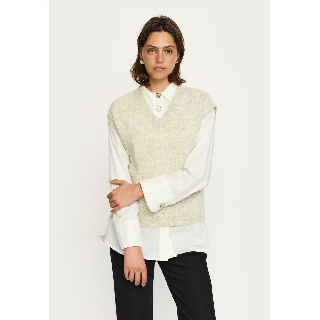 SRAllison V-neck Vest Knit