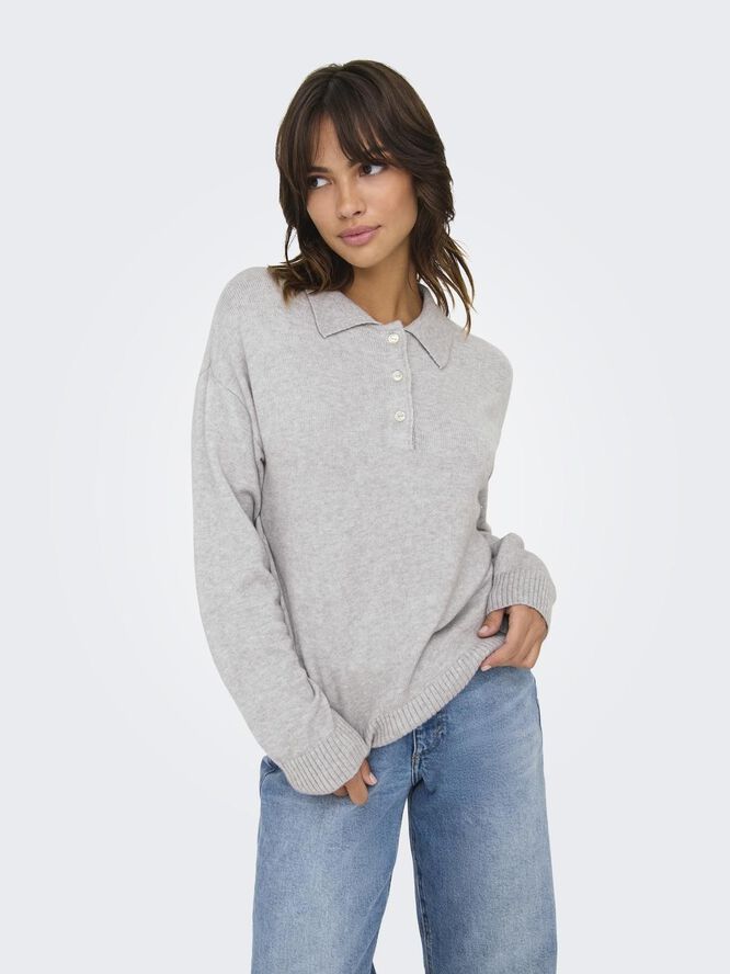 ONLLANA POLO LS PULLOVER EX KNT