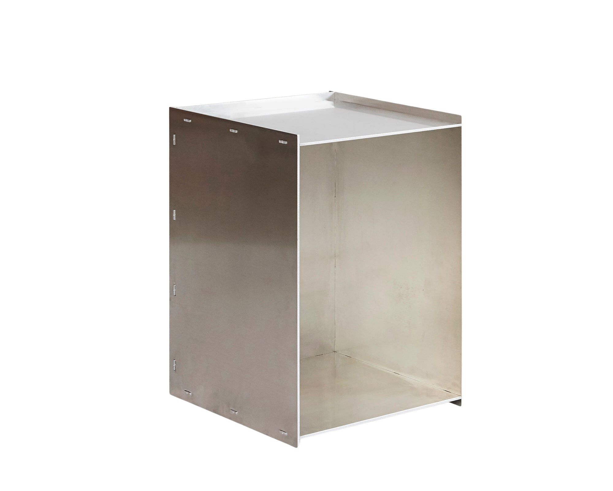 Rivet Box Table | Aluminum