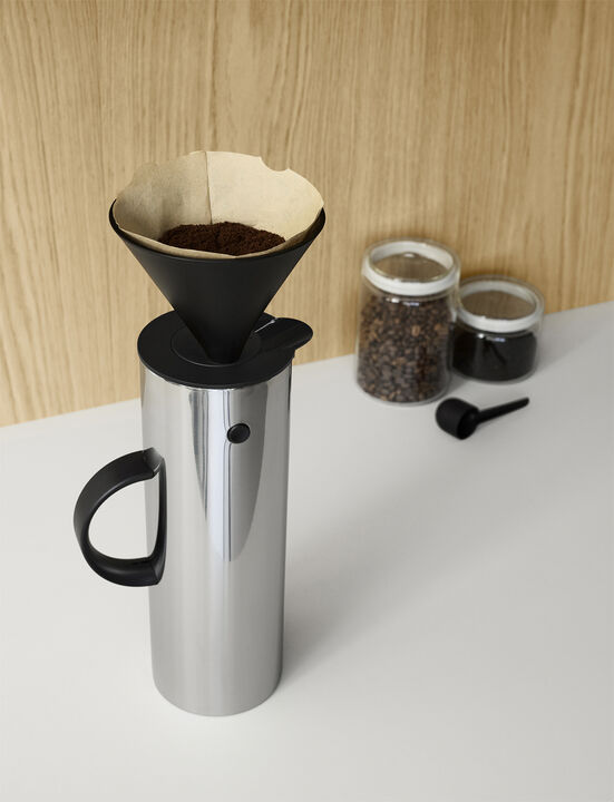 Stelton Kaffetragt til termokanne black Universal dripper fits all St