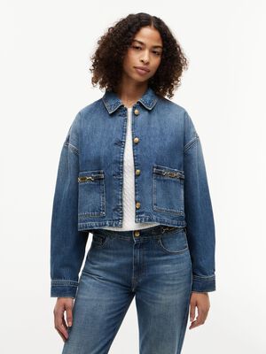 CROPPED JACKET CAM MID