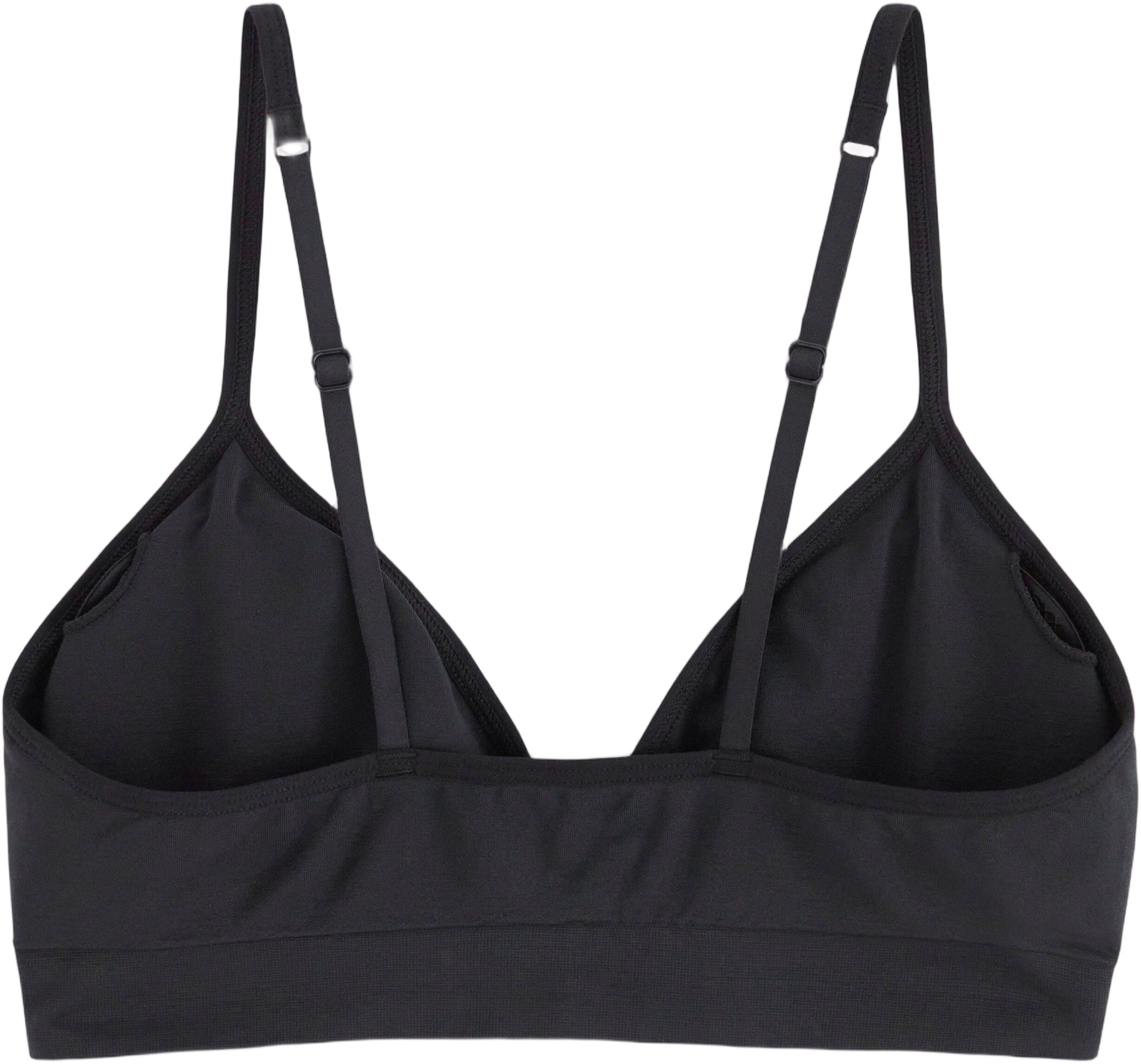 Comfy soft bra with thin, removable