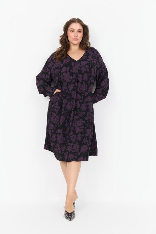 Curvy WA-SAPHINA 3 Kjole Lilla