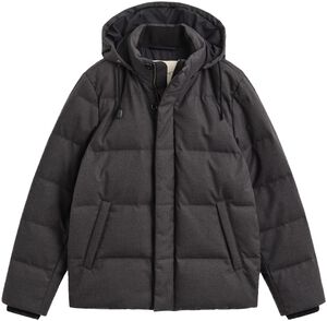 FLANNEL DOWN JACKET
