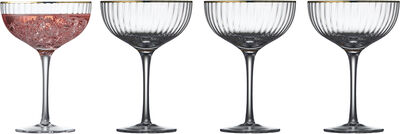 Cocktailglass Palermo Gold 31,5cl 4stk